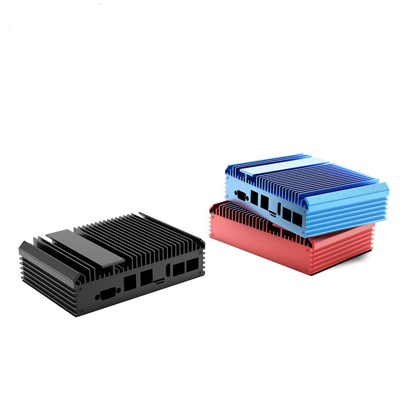 Anodized Extruded Aluminum Split Electronic Enclosure Case
