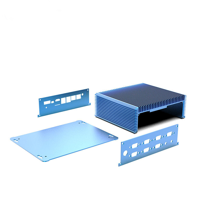 Anodized Desktop Multimedia Office Computer Electrical Player TV Box Enclosure