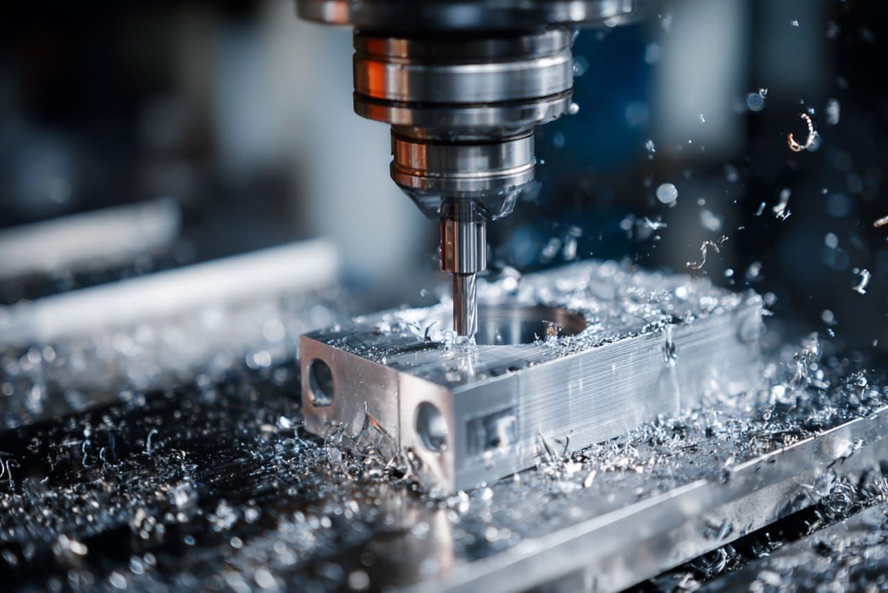 CNC milling and turning of aluminium and metal parts