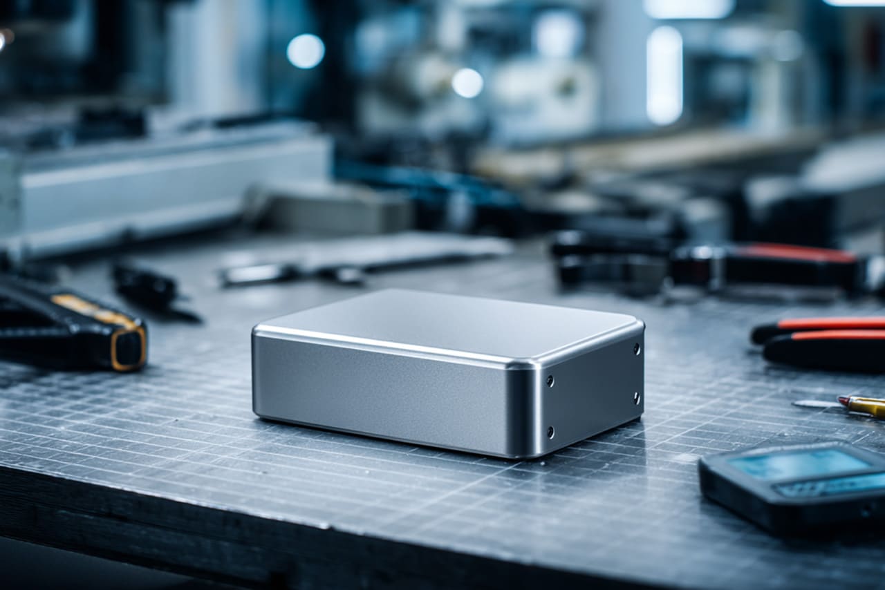Custom aluminium enclosure production